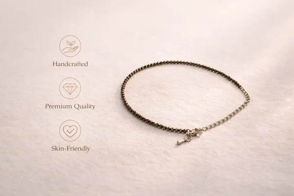 Pyrite_Wealth_Attraction_Anklet_(2mm_Faceted)