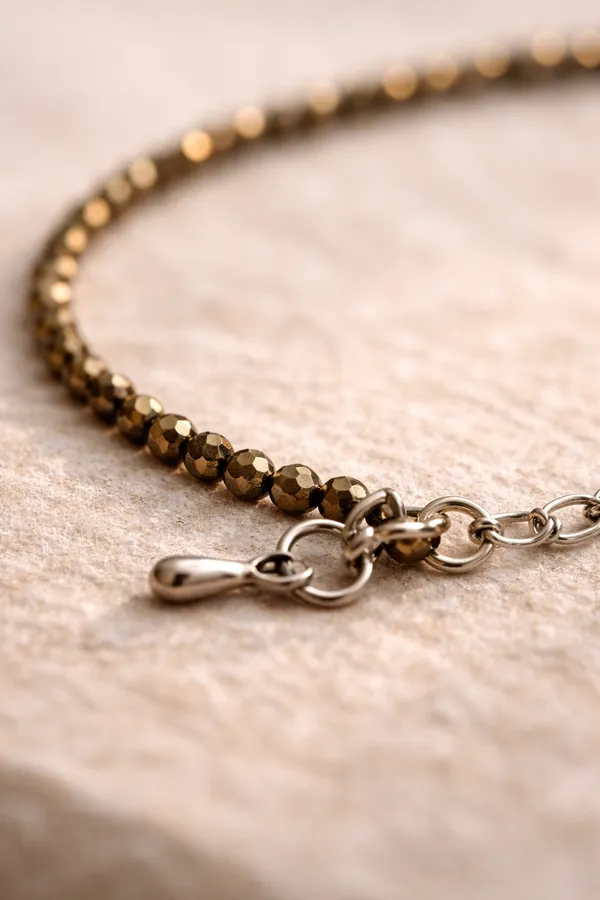 Pyrite_Wealth_Attraction_Anklet_(2mm_Faceted)