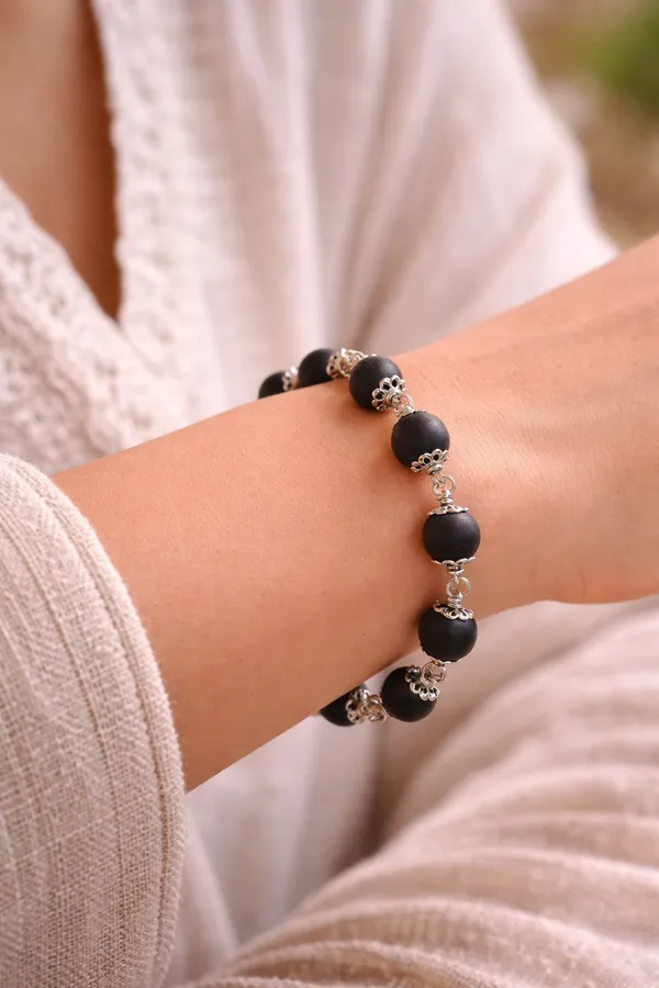 Karungali_Silver_Protection_Bracelet