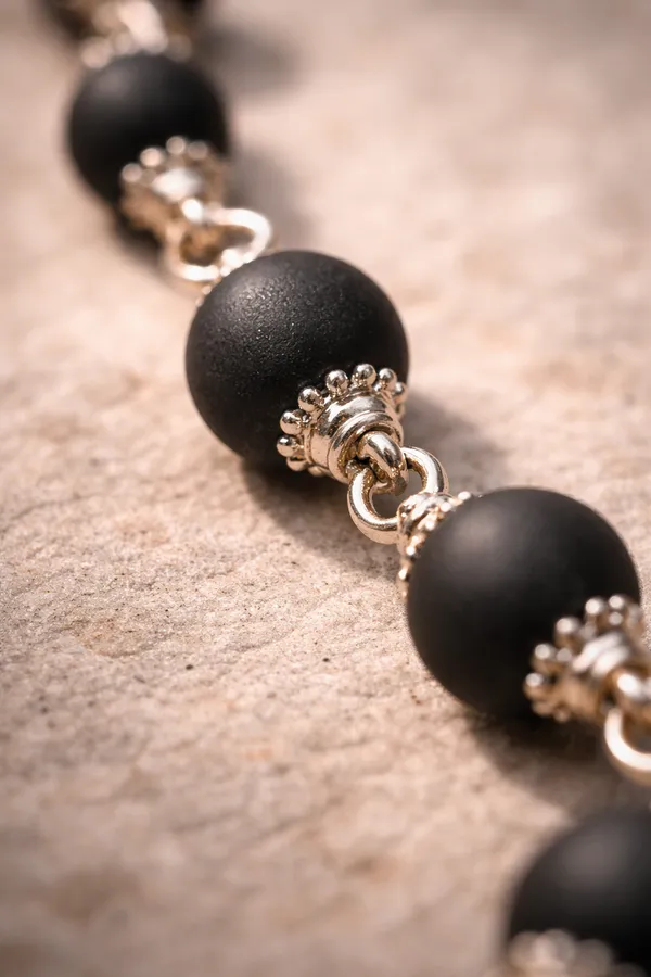 Karungali_Silver_Cap_Energy_Protection_Mala