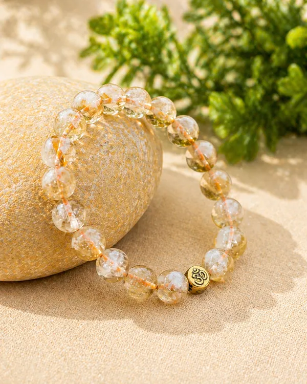 Golden_Crystal_Beaded_Bracelet_For_Women