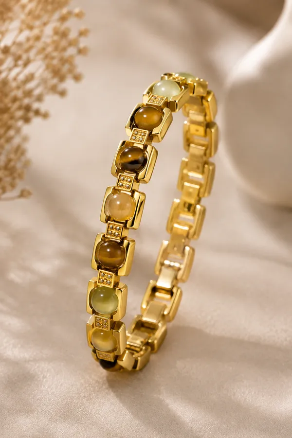 Gold_Tone_Crystal_Link_Bracelet_for_Women