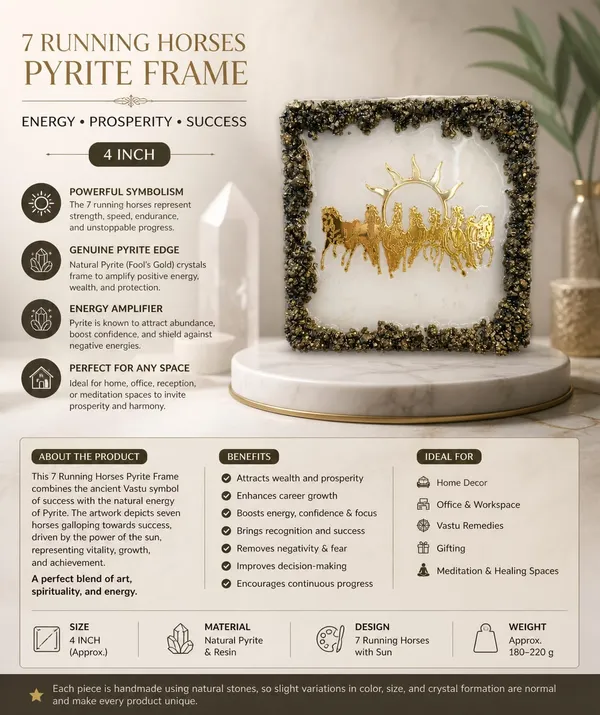Natural_Pyrite_Vastu_Running_Horses_Decorative_Frame