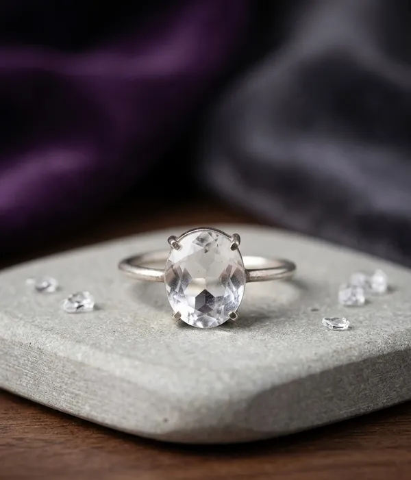 Silver_Tone_Oval_Stone_Ring_for_Women