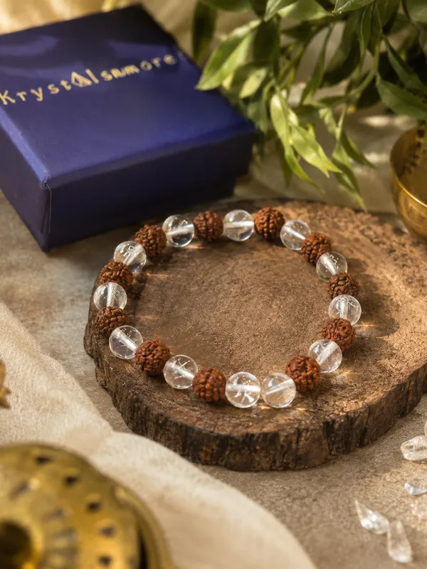 Brown_Rudraksha_Clear_Bead_Bracelet_for_Unisex