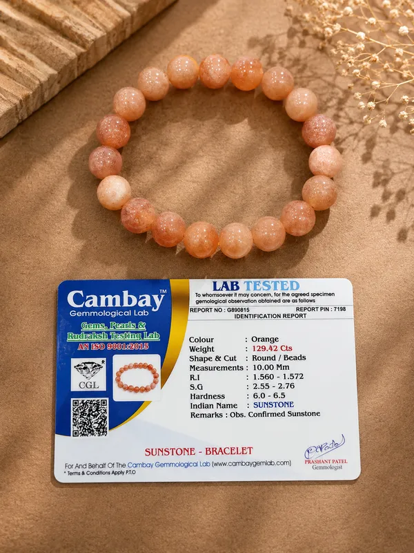 Orange_Sunstone_Beaded_Bracelet_for_Women