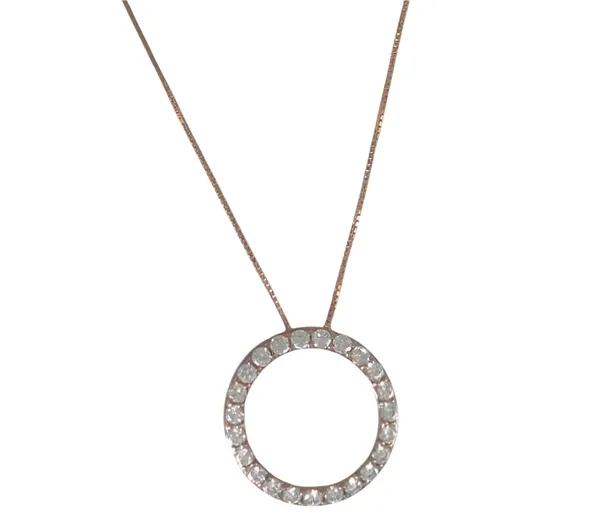 Pink_925_Silver_&_Cz_Necklace_For_Women