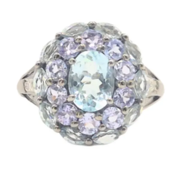 Blue_And_Purple_Topaz_&_Tanzanite_Ring_For_Women