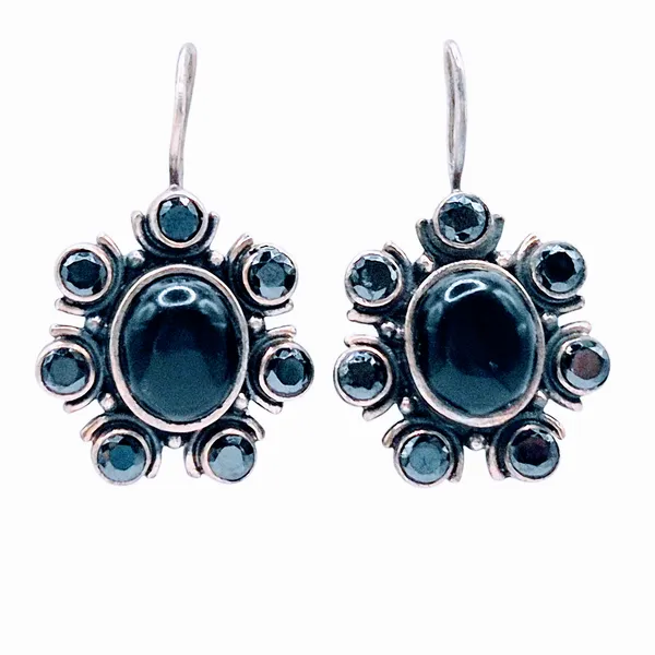 Blue_925_Silver_&_Stone_Earrings_For_Women