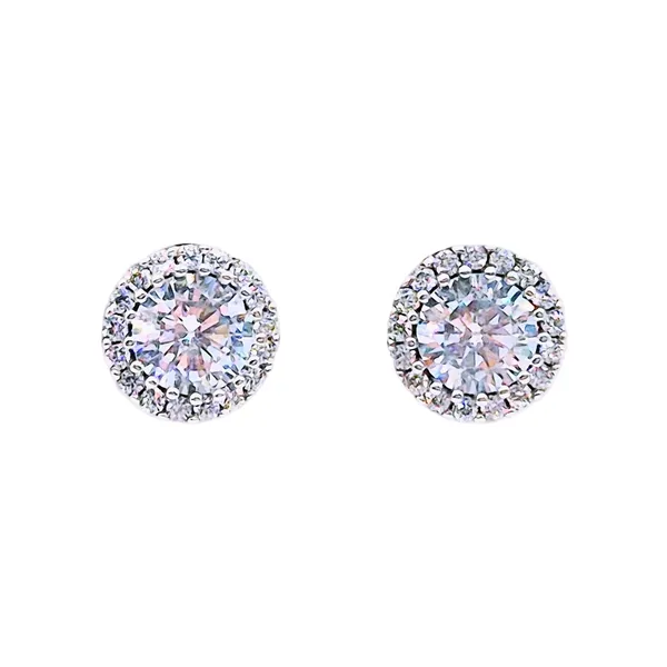 White_925_Silver_&_Cz_Earrings_For_Women
