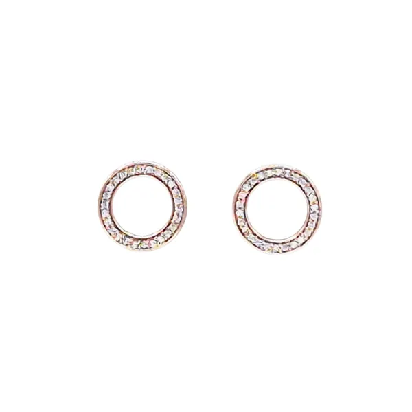 Rose_Gold_925_Silver_&_Cz_Earrings_For_Women