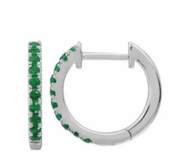 Green_925_Silver_&_Cz_Earrings_For_Women