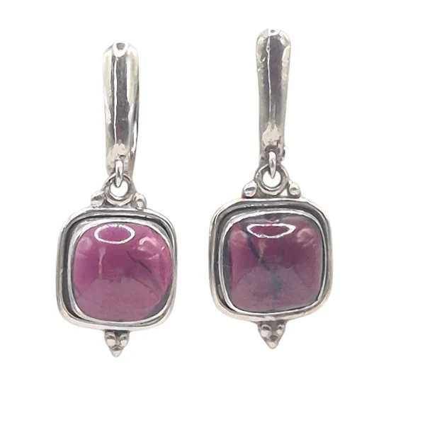 Deep_Red_Garnet_&_Silver_Earrings_For_Women