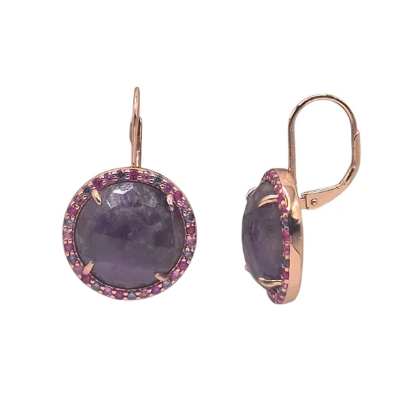 Purple_And_White_Amethyst_&_Cz_Earrings_For_Women
