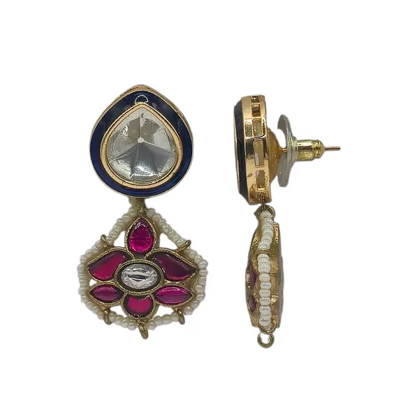 Blue_And_Pink_Enamel_&_Kundan_Jewelry_For_Women
