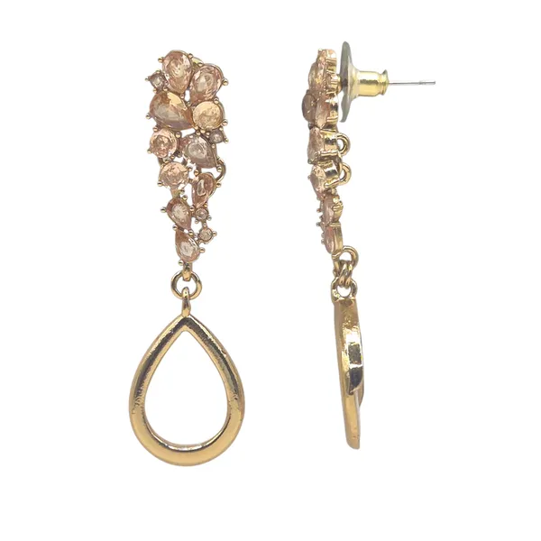 Gold_Mop_&_Cz_Earrings_For_Women