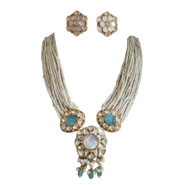 Sea_Green_And_White_Mop_&_Pearl_Jewelry_For_Women