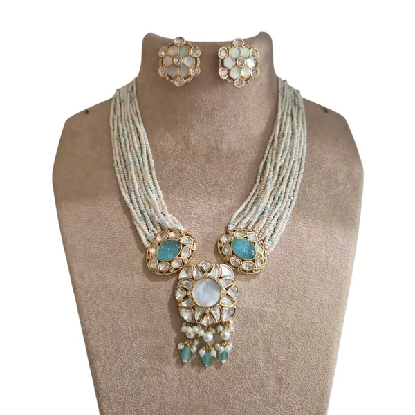 Sea_Green_And_White_Mop_&_Pearl_Jewelry_For_Women