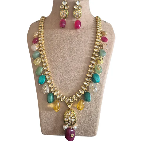 Multicolor_Multi-Gemstone_Necklace_For_Women