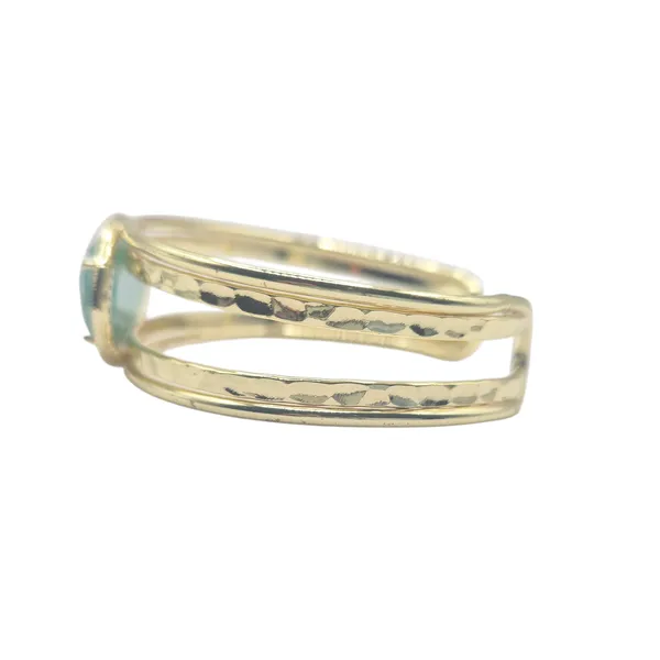 Green_Agate_&_Brass_Bracelet_For_Women