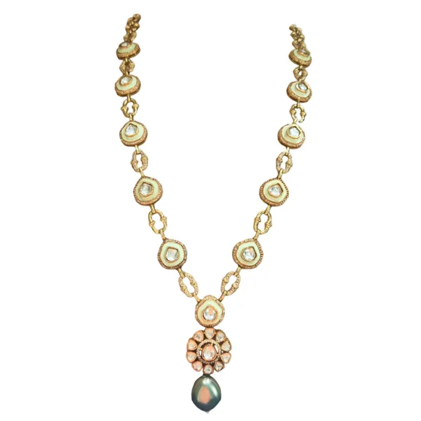 Mint_Green_Kundan_&_Enamel_Jewelry_Set_For_Women