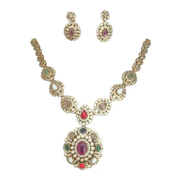 Multicolor_Multi_Stone_Jewelry_Set_For_Women