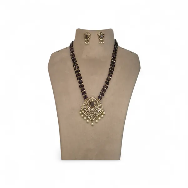 Purple_And_White_Quartz_&_Pearl_Jewelry_Set_For_Women