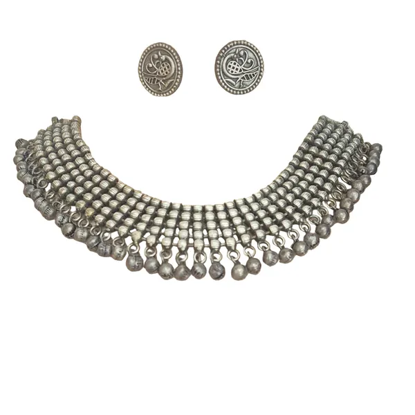 Silver_German_Silver_Jewelry_Set_For_Women