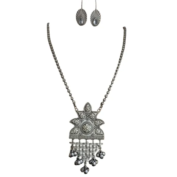 Silver_German_Silver_Jewelry_Set_For_Women