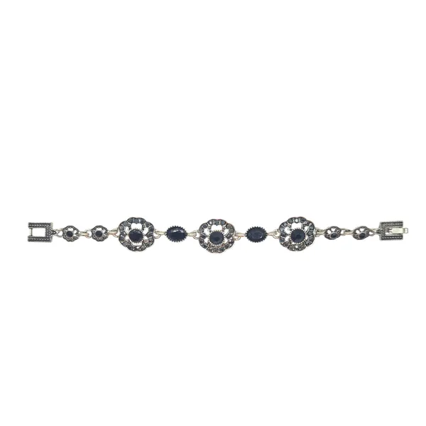 Black_Quartz_&_Brass_Bracelet_For_Women