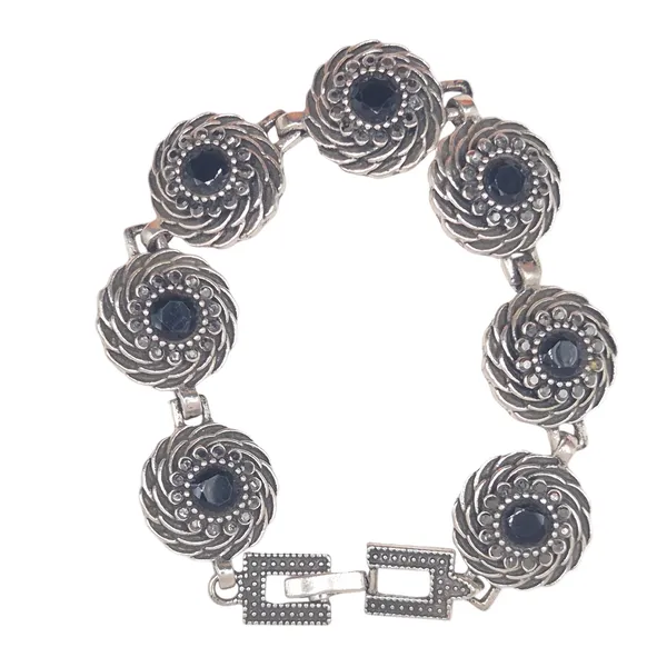Black_Metal_&_Stone_Bracelet_For_Women