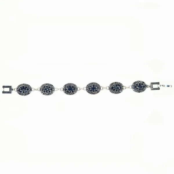 Black_Quartz_&_Brass_Bracelet_For_Women