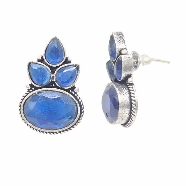 Blue_And_White_Quartz_&_Pearl_Jewelry_Set_For_Women
