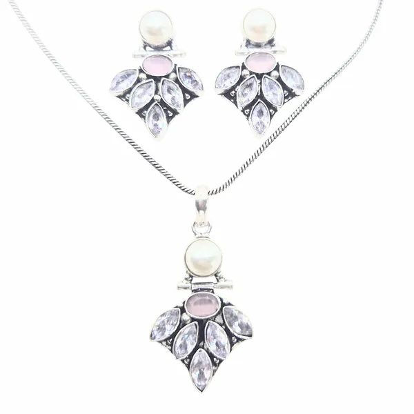 Pink_And_Lilac_Quartz_&_Pearl_Jewelry_Set_For_Women