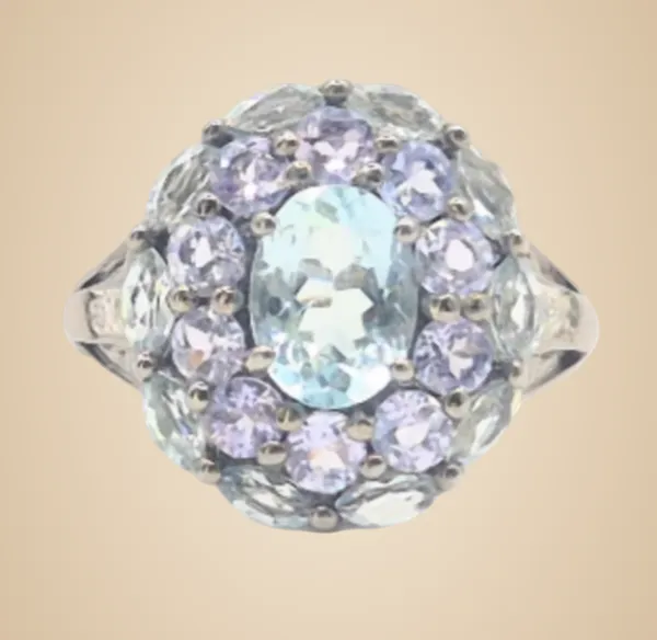 Blue_And_Purple_Topaz_&_Tanzanite_Ring_For_Women