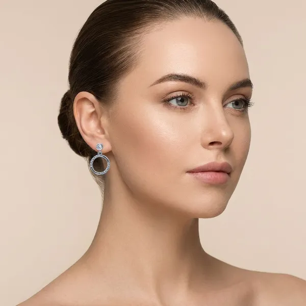 Silver_925_Silver_&_Cz_Earrings_For_Women