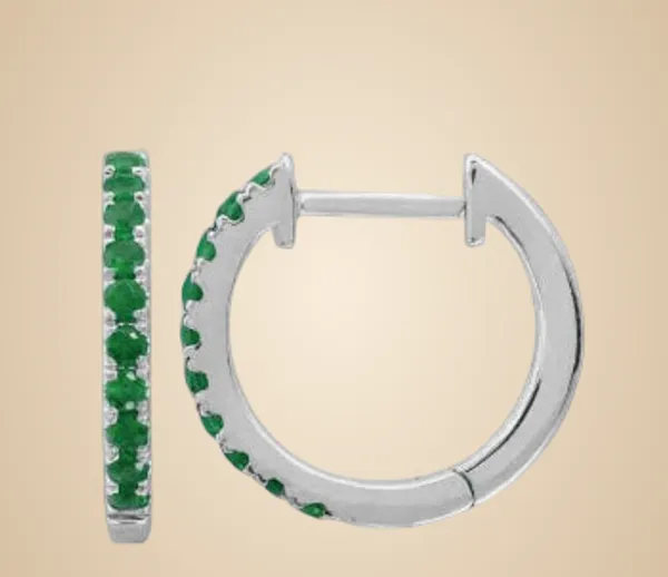 Green_925_Silver_&_Cz_Earrings_For_Women
