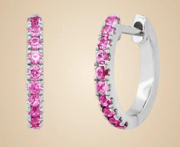 Pink_925_Silver_&_Cz_Earrings_For_Women