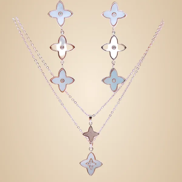 White_And_Rose_Gold_Mop_Jewelry_Set_For_Women