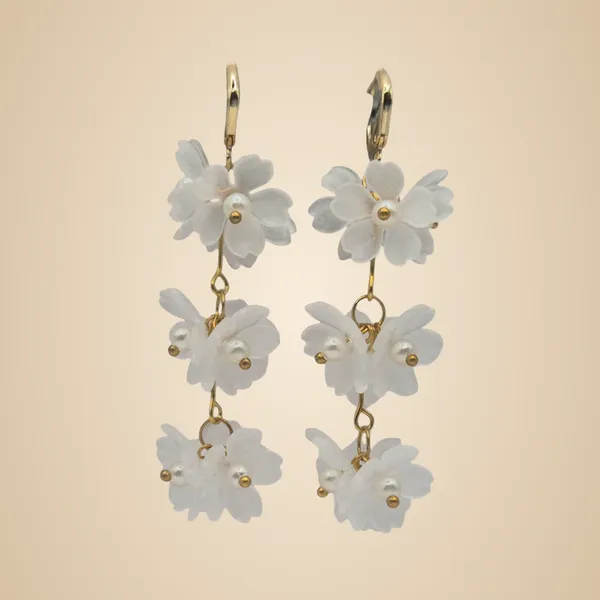 White_And_Gold_Brass_Earrings_For_Women