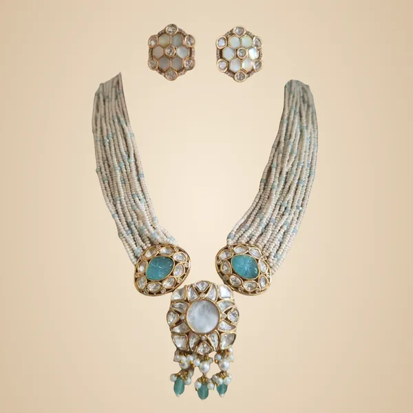 Sea_Green_And_White_Mop_&_Pearl_Jewelry_For_Women