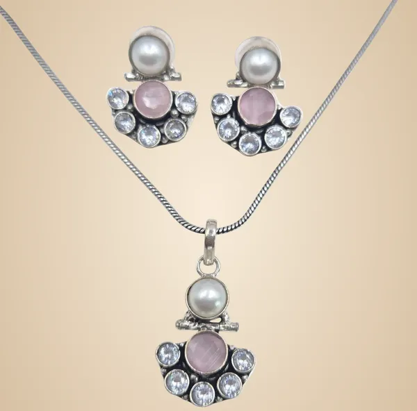 Pink_And_White_Cz_&_Pearl_Jewelry_Set_For_Women