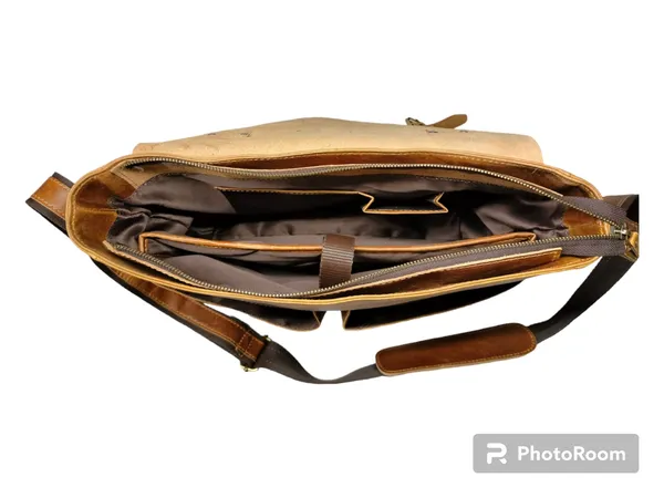 Brown_Genuine_Buffalo_Leather_Premium_Bag_For_Men_And_Women