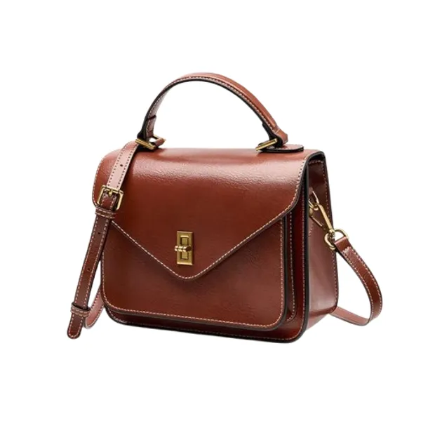 Brown_Genuine_Buffalo_Leather_Premium_Bag_For_Women