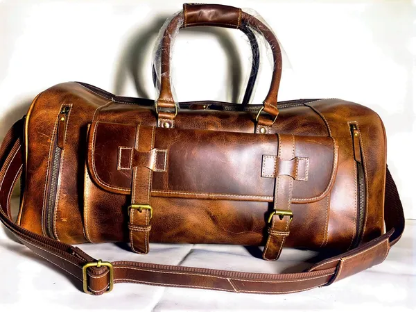 Brown_Genuine_Buffalo_Leather_Premium_Bag_For_Men