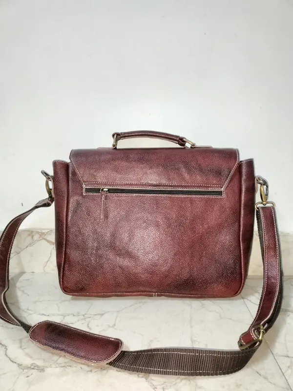 Brown_Genuine_Buffalo_Leather_Premium_Bag_For_Men_And_Women