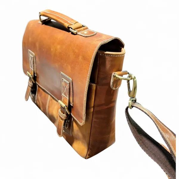 Brown_Genuine_Buffalo_Leather_Premium_Bag_For_Women