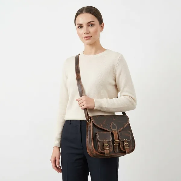 Brown_Buffalo_Leather_Premium_Bag_For_Women