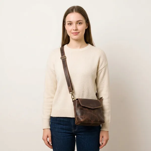 Brown_Genuine_Buffalo_Leather_Premium_Bag_For_Women