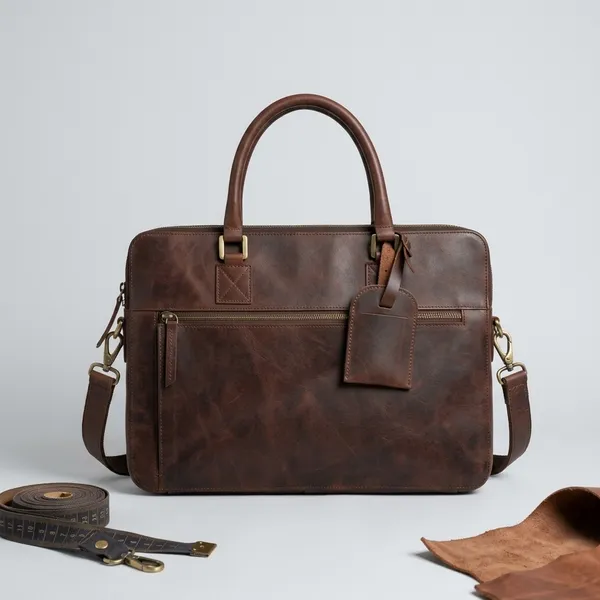 Brown_Genuine_Buffalo_Leather_Premium_Bag_For_Men_And_Women